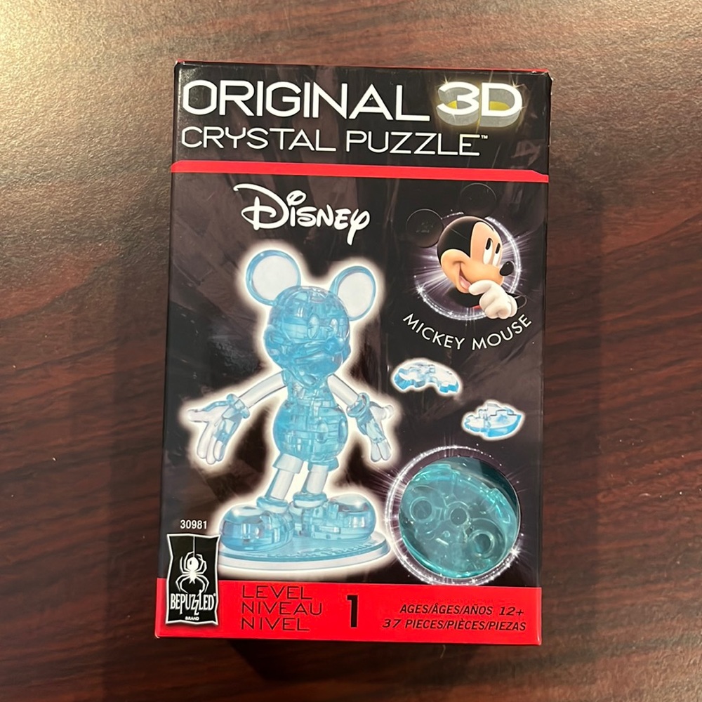 Disney Mickey Mouse 3D Crystal Puzzle